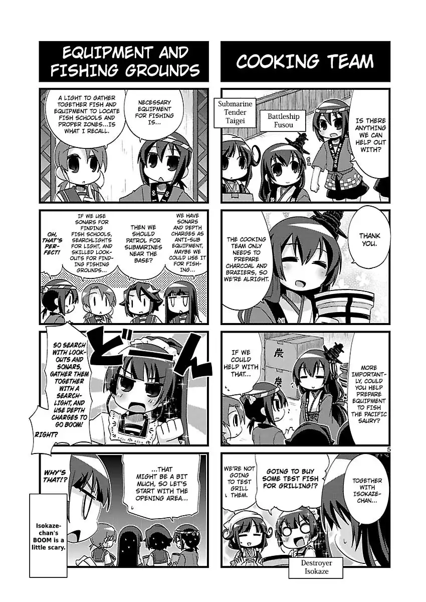 Kantai Collection - Kankore - 4-koma Comic - Fubuki, Ganbarimasu! Chapter 143 5